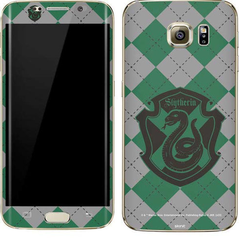 Wizarding World Harry Potter Slytherin Crest Galaxy S7 Edge Skin