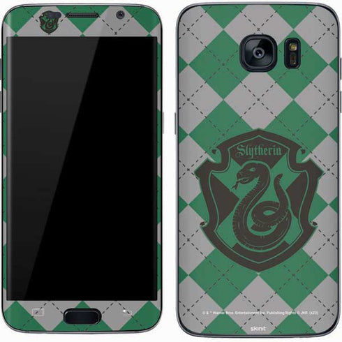 Wizarding World Harry Potter Slytherin Crest Galaxy S7 Skin