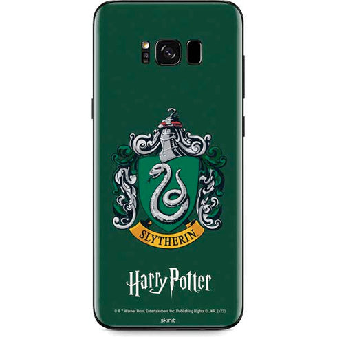 Wizarding World Harry Potter Slytherin House Crest Galaxy S8 Plus Skin