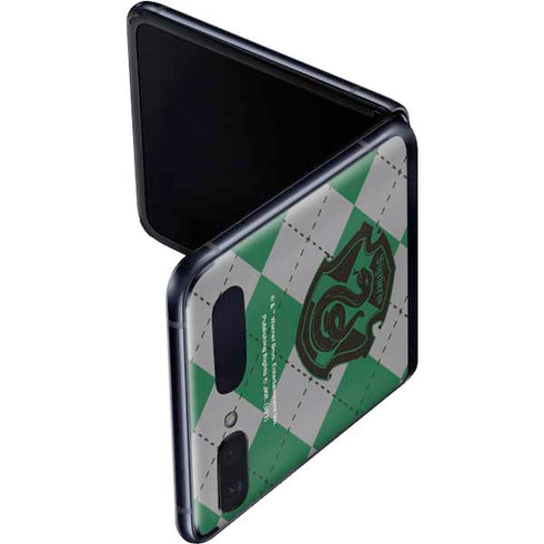 Wizarding World Harry Potter Slytherin Crest Galaxy Z Flip Skin