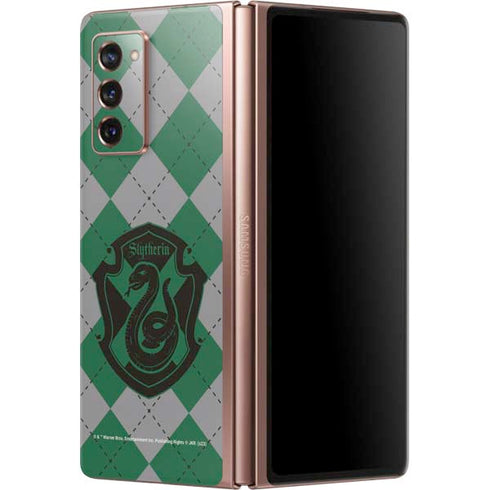 Wizarding World Harry Potter Slytherin Crest Galaxy Z Fold2 5G Skin
