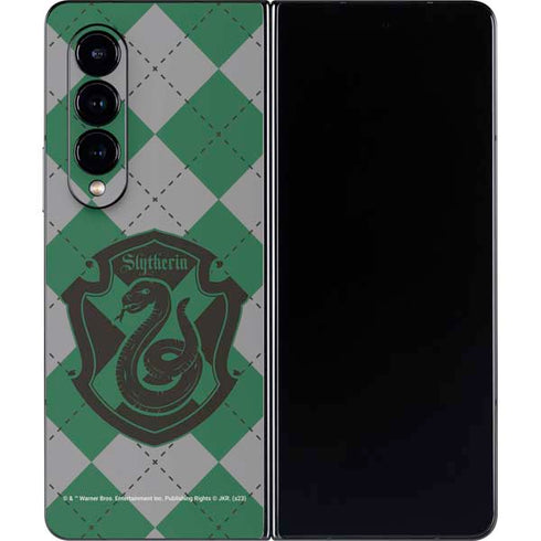 Wizarding World Harry Potter Slytherin Crest Galaxy Z Fold4 5G Skin