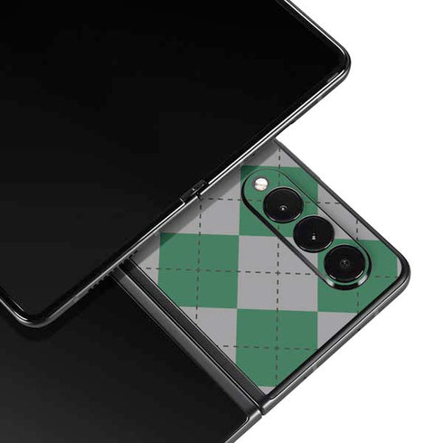Wizarding World Harry Potter Slytherin Crest Galaxy Z Fold4 5G Skin