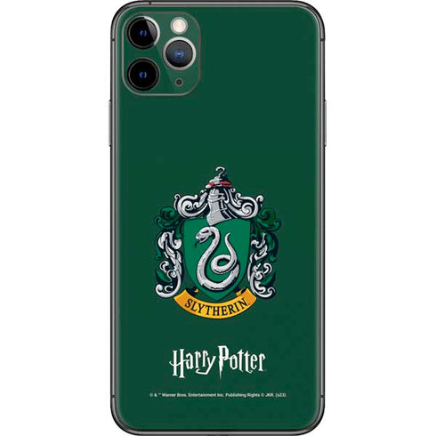 Wizarding World Harry Potter Slytherin House Crest iPhone 11 Pro Max Skin