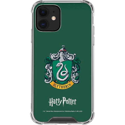 Wizarding World Harry Potter Slytherin House Crest iPhone 12 Clear Case