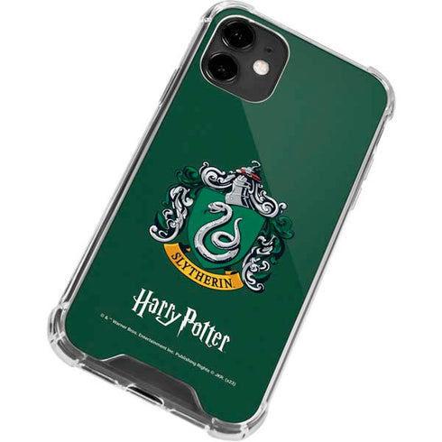 Wizarding World Harry Potter Slytherin House Crest iPhone 12 Clear Case