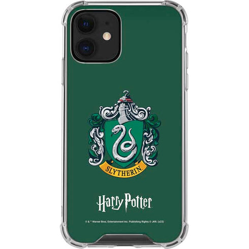 Wizarding World Harry Potter Slytherin House Crest iPhone 12 Mini Clear Case