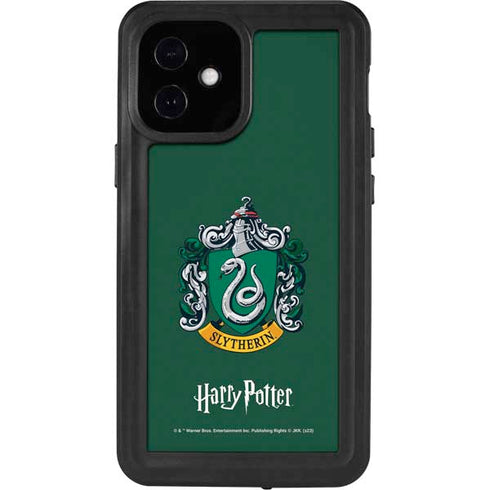 Wizarding World Harry Potter Slytherin House Crest iPhone 12 Mini Waterproof Case