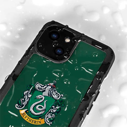 Wizarding World Harry Potter Slytherin House Crest iPhone 13 Mini Waterproof Case