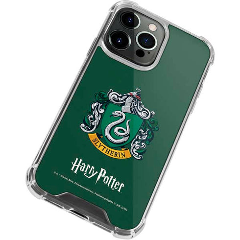 Wizarding World Harry Potter Slytherin House Crest iPhone 13 Pro Clear Case