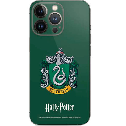 Wizarding World Harry Potter Slytherin House Crest iPhone 13 Pro Skin