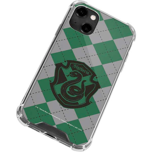 Wizarding World Harry Potter Slytherin Crest iPhone 14 Clear Case