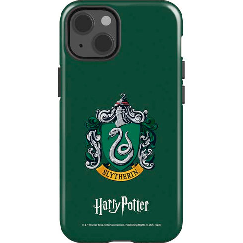 Wizarding World Harry Potter Slytherin House Crest iPhone 15 Impact Case