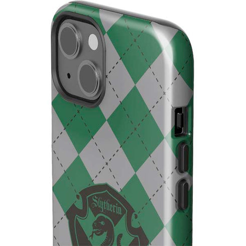 Wizarding World Harry Potter Slytherin Crest iPhone 15 Impact Case