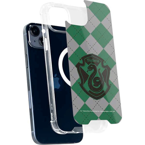 Wizarding World Harry Potter Slytherin Crest iPhone 14 MagSafe Case