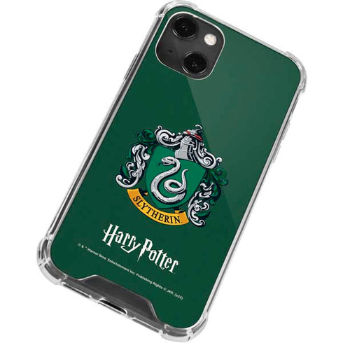Wizarding World Harry Potter Slytherin House Crest iPhone 14 Plus Clear Case