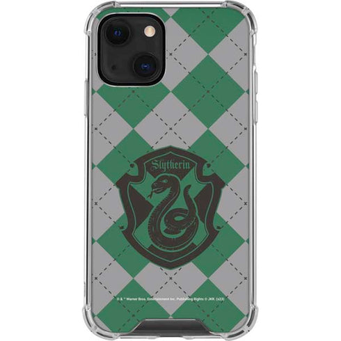 Wizarding World Harry Potter Slytherin Crest iPhone 15 Plus Clear Case