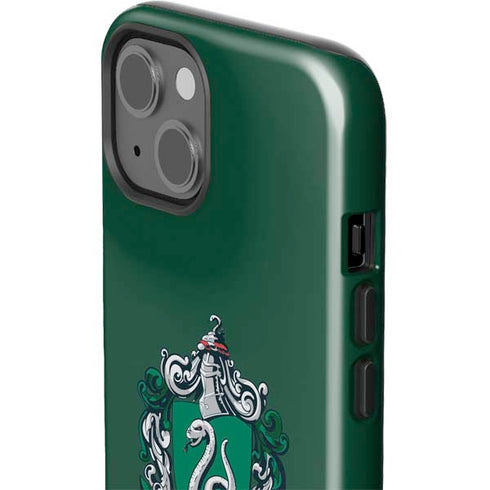 Wizarding World Harry Potter Slytherin House Crest iPhone 15 Plus Impact Case