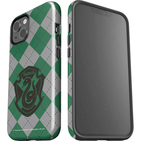 Wizarding World Harry Potter Slytherin Crest iPhone 14 Plus Impact Case