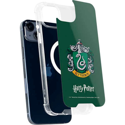 Wizarding World Harry Potter Slytherin House Crest iPhone 15 Plus MagSafe Case