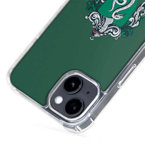 Wizarding World Harry Potter Slytherin House Crest iPhone 15 Plus MagSafe Case