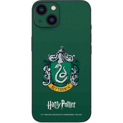 Wizarding World Harry Potter Slytherin House Crest iPhone 15 Plus Skin
