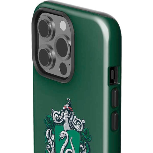 Wizarding World Harry Potter Slytherin House Crest iPhone 15 Pro Impact Case