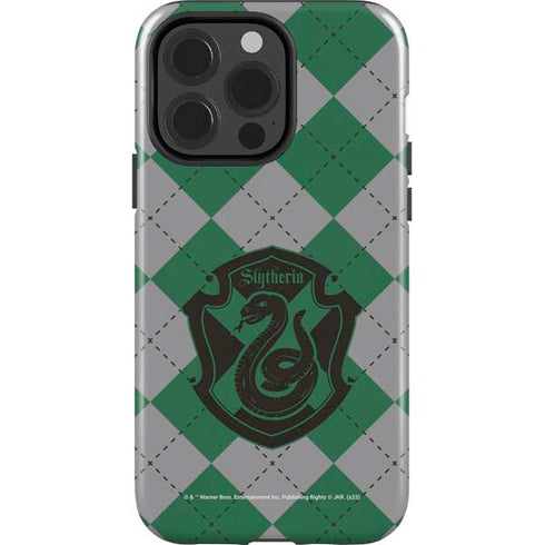 Wizarding World Harry Potter Slytherin Crest iPhone 15 Pro Impact Case