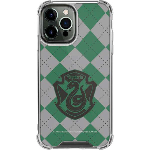 Wizarding World Harry Potter Slytherin Crest iPhone 14 Pro Max Clear Case