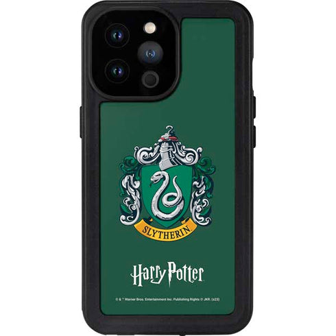 Wizarding World Harry Potter Slytherin House Crest iPhone 14 Pro Max Waterproof Case