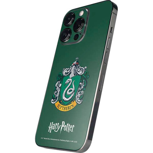 Wizarding World Harry Potter Slytherin House Crest iPhone 14 Pro Skin