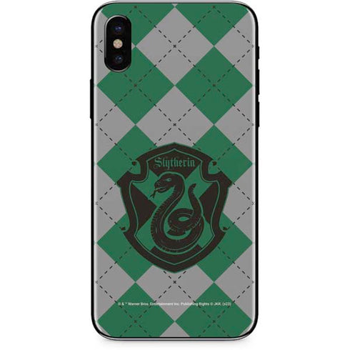 Wizarding World Harry Potter Slytherin Crest iPhone X Skin