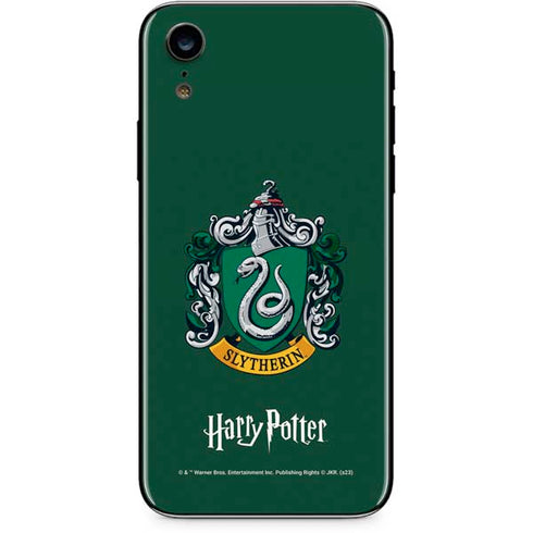 Wizarding World Harry Potter Slytherin House Crest iPhone XR Skin