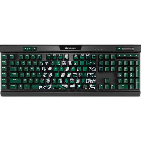 Wizarding World Harry Potter Slytherin House Crest K95 RGB PLATINUM Mechanical Gaming Keyboard Skin