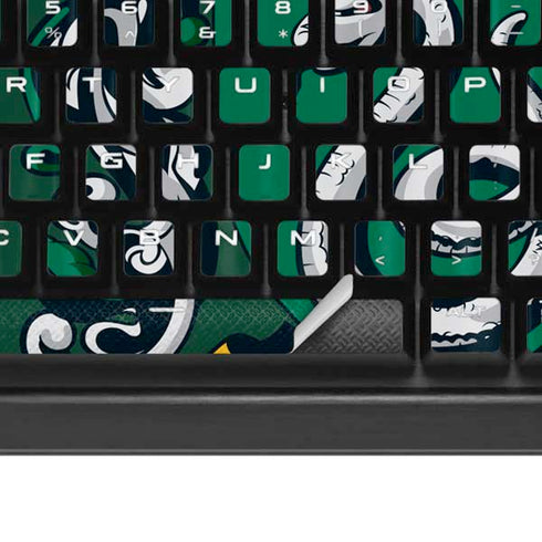 Wizarding World Harry Potter Slytherin House Crest K95 RGB PLATINUM Mechanical Gaming Keyboard Skin