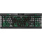 Wizarding World Harry Potter Slytherin Crest K95 RGB PLATINUM Mechanical Gaming Keyboard Skin