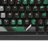 Wizarding World Harry Potter Slytherin Crest K95 RGB PLATINUM Mechanical Gaming Keyboard Skin