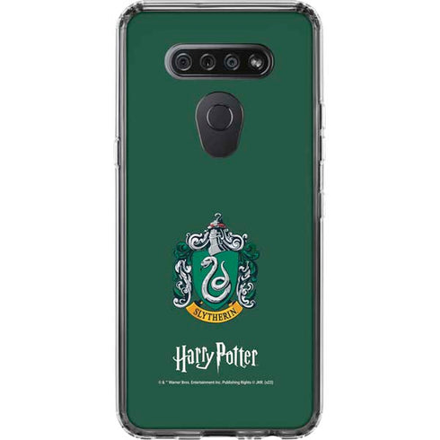 Wizarding World Harry Potter Slytherin House Crest LG K51/Q51 Clear Case