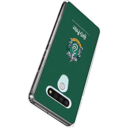 Wizarding World Harry Potter Slytherin House Crest LG Stylo 6 Clear Case