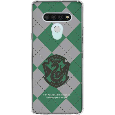 Wizarding World Harry Potter Slytherin Crest LG Stylo 6 Clear Case