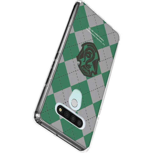 Wizarding World Harry Potter Slytherin Crest LG Stylo 6 Clear Case