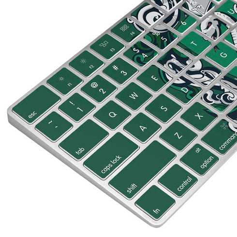 Wizarding World Harry Potter Slytherin House Crest Magic Keyboard Skin