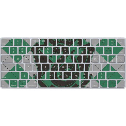 Wizarding World Harry Potter Slytherin Crest Magic Keyboard Skin