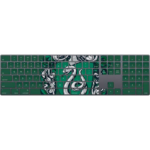 Wizarding World Harry Potter Slytherin House Crest Magic Keyboard with Numeric Keypad Skin