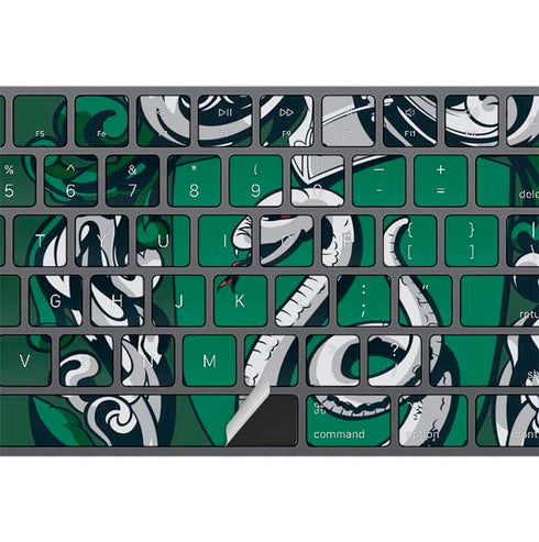 Wizarding World Harry Potter Slytherin House Crest Magic Keyboard with Numeric Keypad Skin