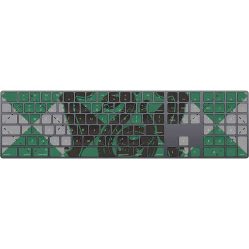 Wizarding World Harry Potter Slytherin Crest Magic Keyboard with Numeric Keypad Skin
