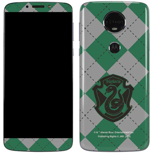 Wizarding World Harry Potter Slytherin Crest Moto E5 Plus Skin