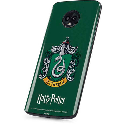 Wizarding World Harry Potter Slytherin House Crest Moto G6 Skin