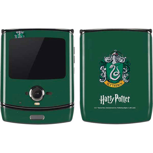 Wizarding World Harry Potter Slytherin House Crest Motorola RAZR Skin