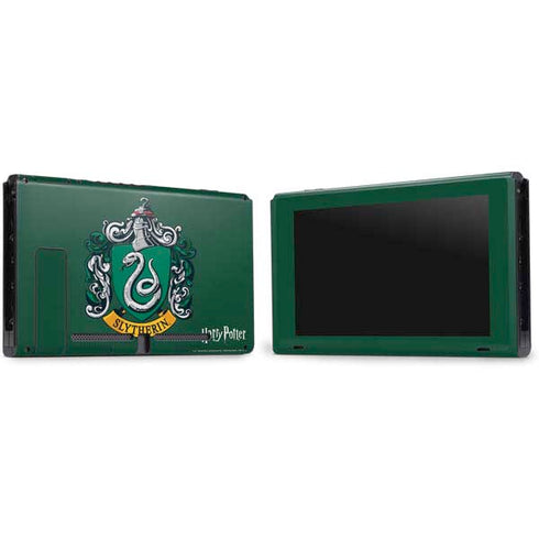 Wizarding World Harry Potter Slytherin House Crest Nintendo Switch Bundle Skin